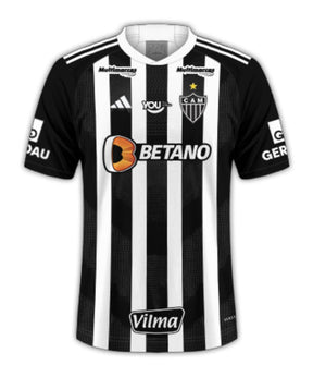 Atlético Mineiro 24/25 I Casa - Todos los Patrocinios - Versión Aficionado
