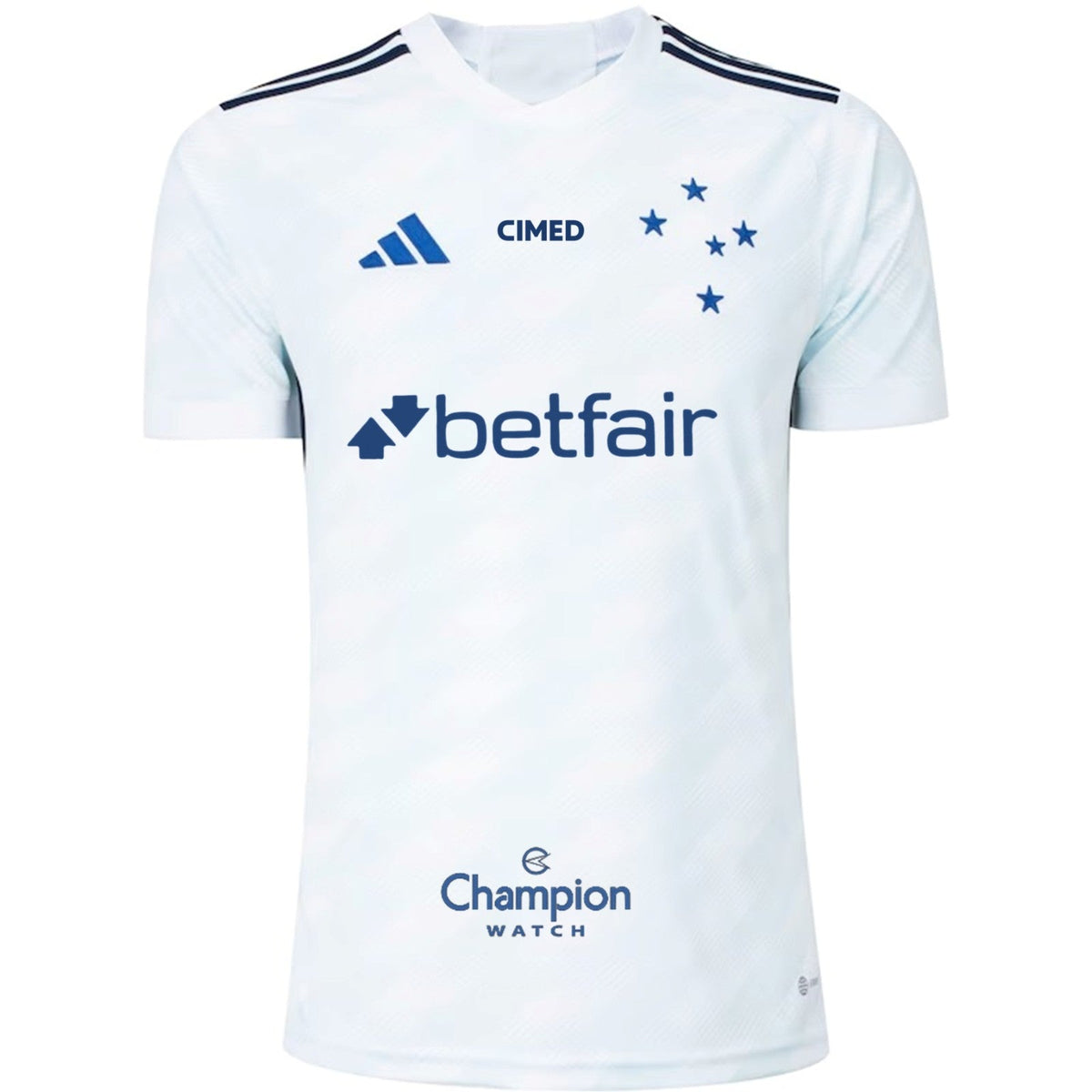 Camiseta Cruzeiro 23/24 II Visitante - Todos los Patrocinios - Versión Aficionado