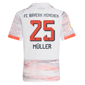 Camiseta Thomas Müller - Bayern de Múnich 25/26 II Visitante - Versión Aficionado