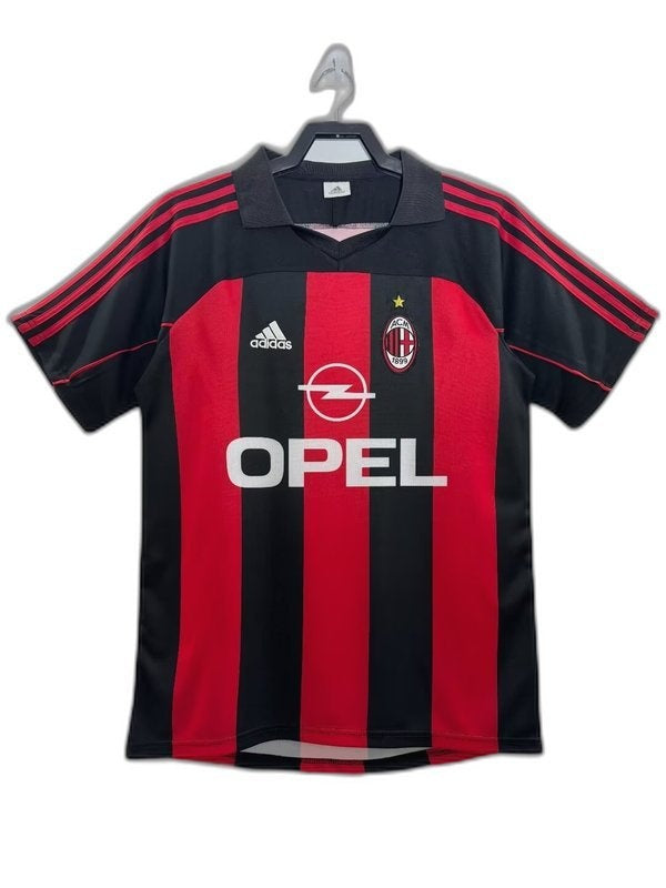 Camiseta AC Milan 00/02 I Casa - Versión Retro