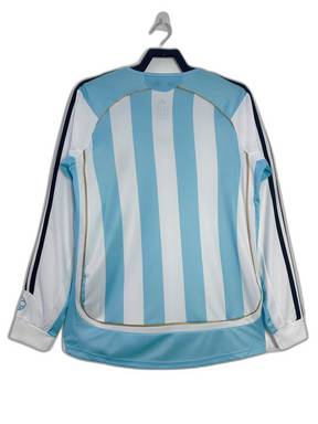 Camiseta Argentina 06/07 I Casa - Manga Larga Versión Retro