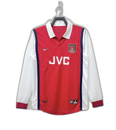 Camiseta Arsenal 1998 I Casa - Manga Larga Versión Retro