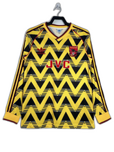 Camiseta Arsenal 91/93 II Visitante - Manga Larga Versión Retro