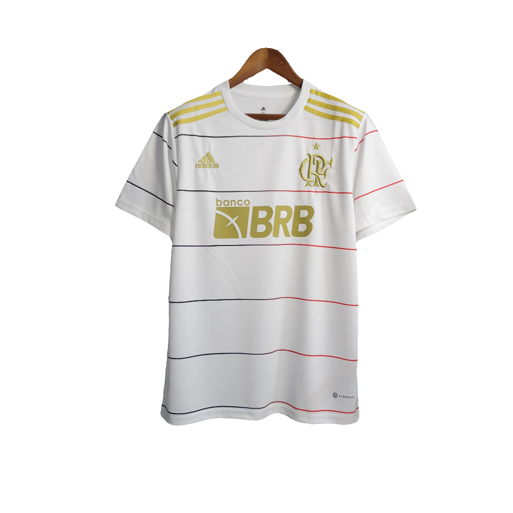 Camiseta Flamengo 22/23 Edición Conmemorativa - Blanco - Versión Aficionado