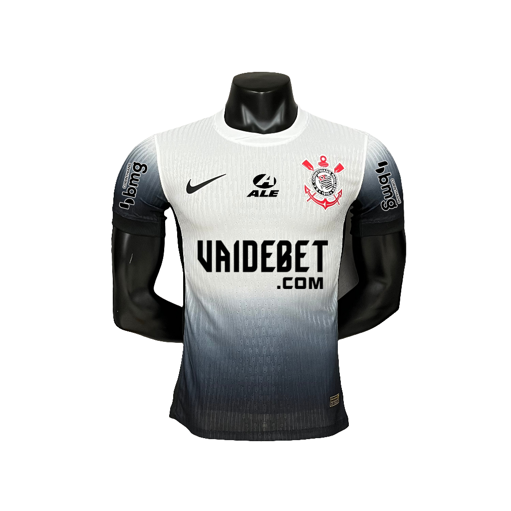 Camiseta Corinthians 24/25 I Casa - Todos los Patrocinios - Versión Jugador