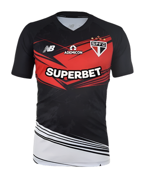 Camiseta São Paulo 25/26 Portero - Negra - Versión Aficionado
