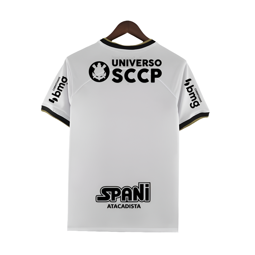 Camiseta Corinthians 22/23 I Casa - Todos los Patrocinios - Versión Aficionado