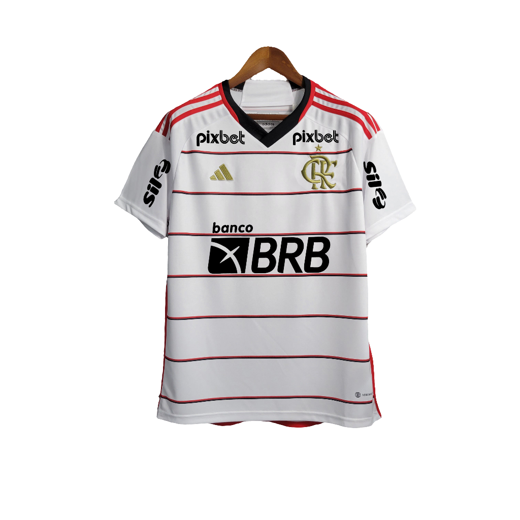 Camiseta Flamengo 23/24 II Visitante - Todos los Patrocinios - Versión Aficionado
