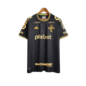 Camiseta Vasco 22/23 Portero - Negro - Todos los Patrocinios - Versión Aficionado