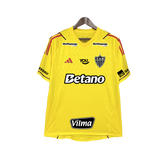 Camiseta Atlético Mineiro 24/25 Portero - Amarillo - Todos los Patrocinios - Versión Aficionado
