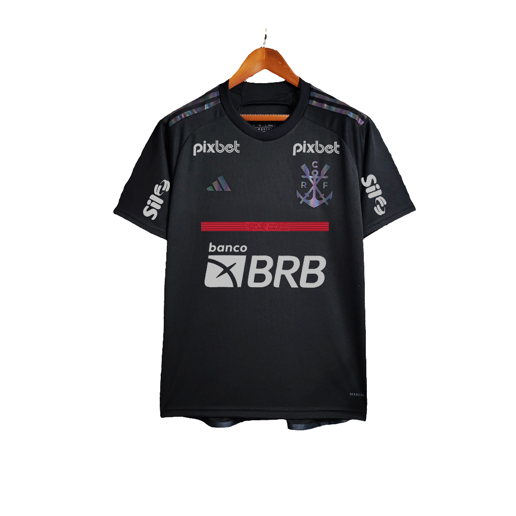 Camiseta Flamengo 23/24 III Tercera - Todos los Patrocinios - Versión Aficionado