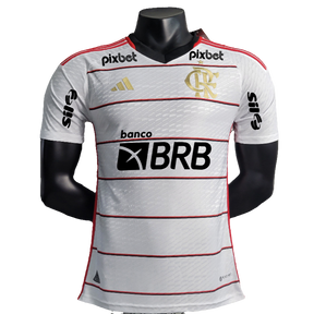 Camiseta Flamengo 23/24 II Visitante - Todos los Patrocinios - Versión Jugador