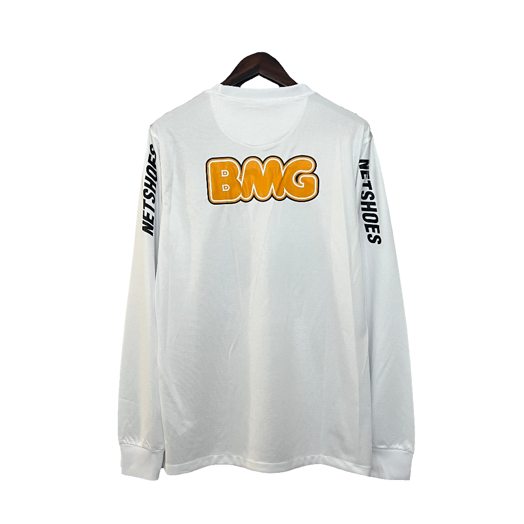 Camiseta Santos 11/12 I Casa - Manga Larga Versión Retro