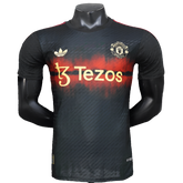 Camiseta Manchester United 25/26 Entrenamiento - Negra - Versión Jugador