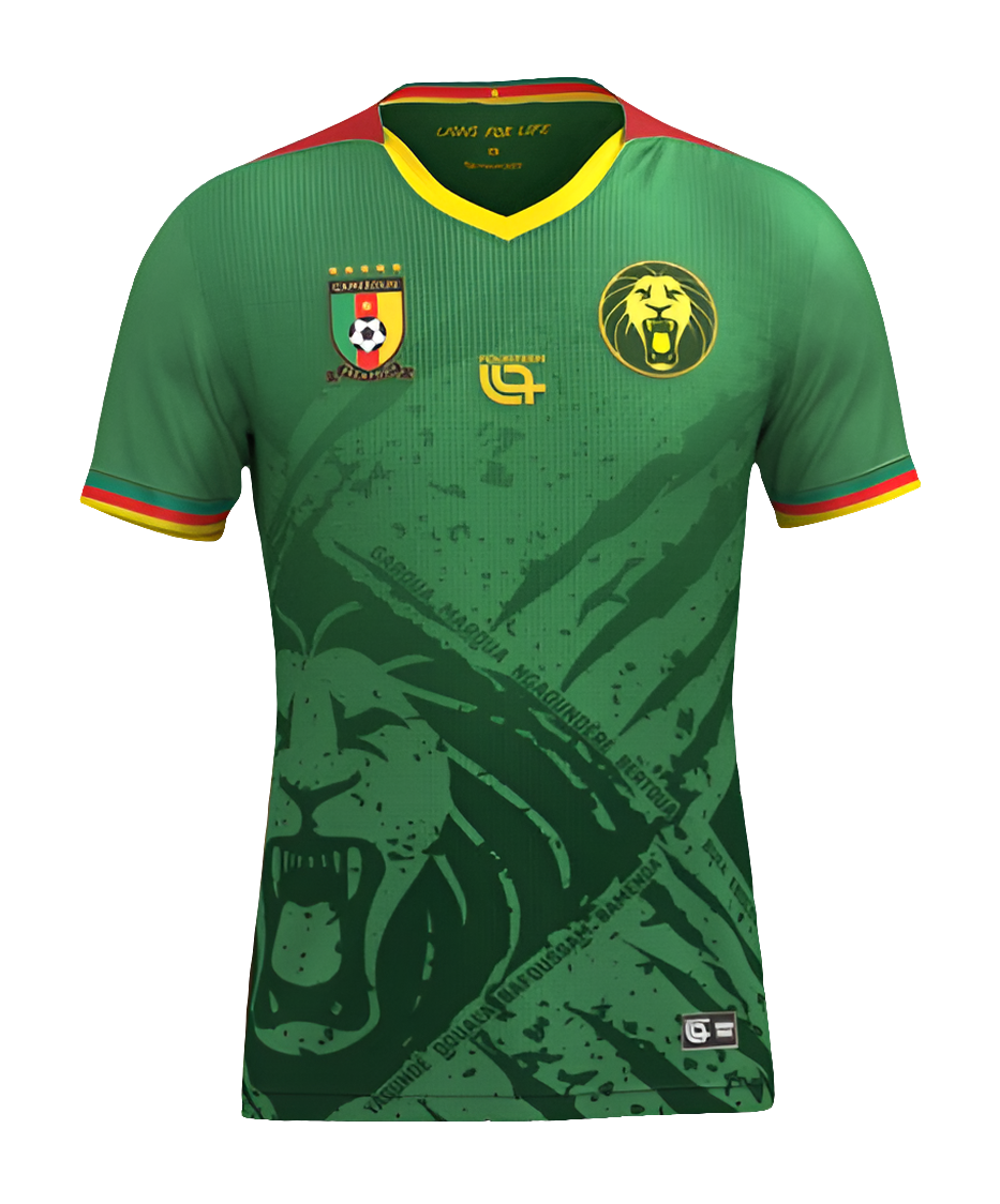 Camiseta Camerún 25/26 I Casa - Versión Aficionado