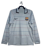 Camiseta Barcelona 03/04 II Visitante - Manga Larga Versión Retro