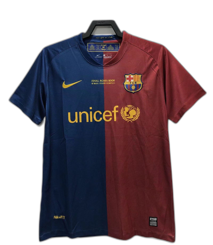 Camiseta Barcelona 08/09 I Casa - Versión Retro