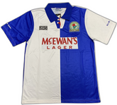 Camiseta Negroburn Rovers 94/95 I Casa - Versión Retro