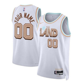 Camiseta NBA - Cleveland Cavaliers - 2023 - Edición Ciudad - Blanco