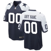 Camiseta NFL Dallas Cowboys - Versión Alternativa de Juego - Azul Marino