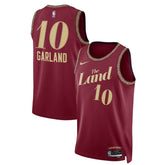 Camiseta NBA Darius Garland - Cleveland Cavaliers - 23/24 - Burdeos - Edición Ciudad
