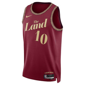 Camiseta NBA Darius Garland - Cleveland Cavaliers - 23/24 - Burdeos - Edición Ciudad