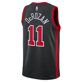Camiseta NBA DeMar DeRozan - Chicago Bulls - 23/24 - Negro - Edición Ciudad