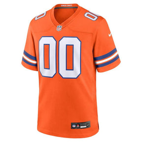Camiseta NFL Denver Broncos - Colección Mile High - Retro 1977 - Versión de Juego - Naranja