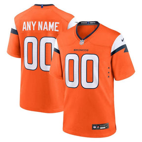 Camiseta NFL Denver Broncos - Colección Mile High - Versión de Juego - Naranja