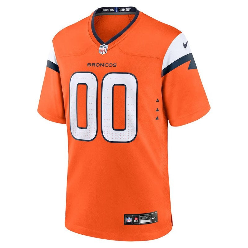 Camiseta NFL Denver Broncos - Colección Mile High - Versión de Juego - Naranja