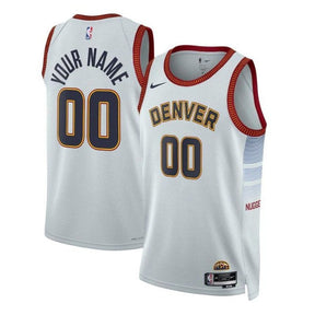 Camiseta NBA - Denver Nuggets - 2023 - Edición Ciudad - Gris