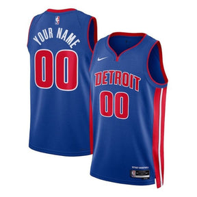 Camiseta NBA - Detroit Pistons - 2023 Azul - Edición Ícono
