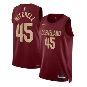 Camiseta NBA Donovan Mitchell - Cleveland Cavaliers - 22/23 - Burdeos
