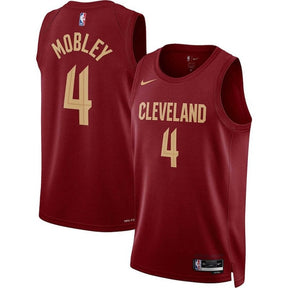 Camiseta NBA Evan Mobley - Cleveland Cavaliers - 22/23 Burdeos - Edición Ícono