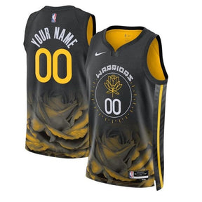 Camiseta NBA - Golden State Warriors - 2023 - Edición Ciudad - Negro