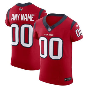Camiseta NFL Houston Texans - Alternativa - Edición Personalizada - Rojo