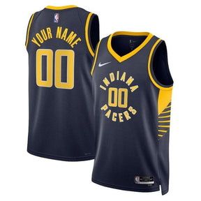 Camiseta NBA - Indiana Pacers - 2023 Azul Marino - Edición Ícono