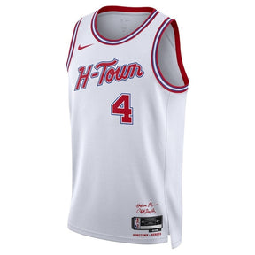 Camiseta NBA Jalen Verde - Houston Rockets - 23/24 - Blanco - Edición Ciudad