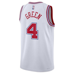 Camiseta NBA Jalen Verde - Houston Rockets - 23/24 - Blanco - Edición Ciudad