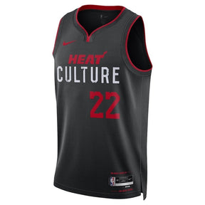 Camiseta NBA Jimmy Butler - Miami Heat - 23/24 - Negro - Edición Ciudad