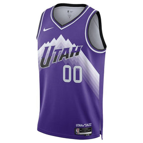 Camiseta NBA Jordan Clarkson - Utah Jazz - 23/24 - Morado - Edición Ciudad