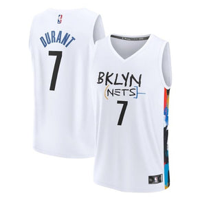 Camiseta NBA Kevin Durant - Brooklyn Nets - 2023 Fastbreak - Edición Ciudad - Blanco