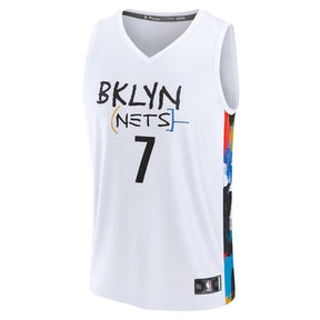 Camiseta NBA Kevin Durant - Brooklyn Nets - 2023 Fastbreak - Edición Ciudad - Blanco
