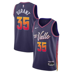 Camiseta NBA Kevin Durant - Phoenix Suns - 23/24 - Morado - Edición Ciudad