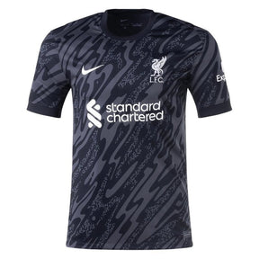 Camiseta Liverpool 24/25 Portero Negro - Versión Aficionado