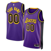 Camiseta NBA - Los Angeles Lakers - 2023 - Edición de Impacto - Morado