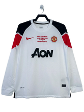 Camiseta Manchester United 10/11 II Visitante - Manga Larga Versión Retro