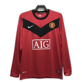 Camiseta Manchester United 2010 I Casa - Manga Larga Versión Retro