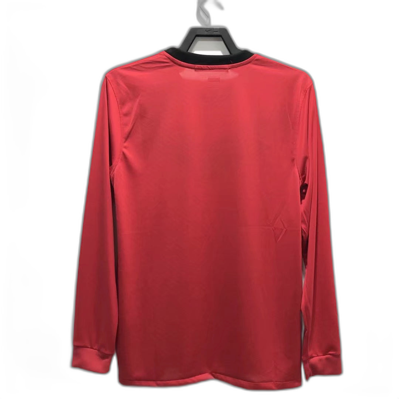 Camiseta Manchester United 2010 I Casa - Manga Larga Versión Retro