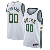 Camiseta NBA - Milwaukee Bucks - 2023 Blanco - Edición Asociación